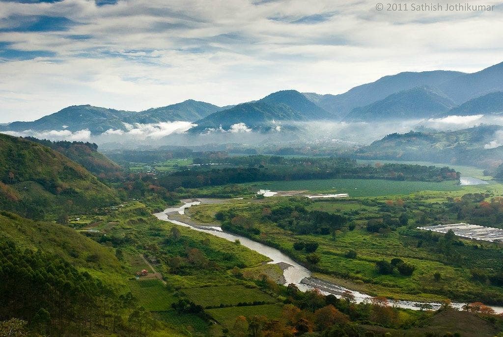 The Orosi Valley River