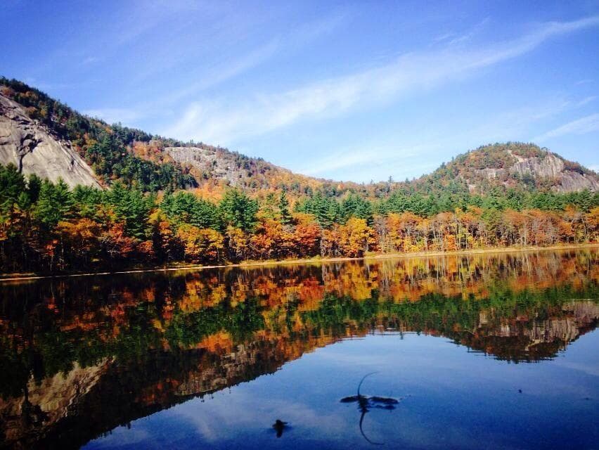 Still and clear like a mirror