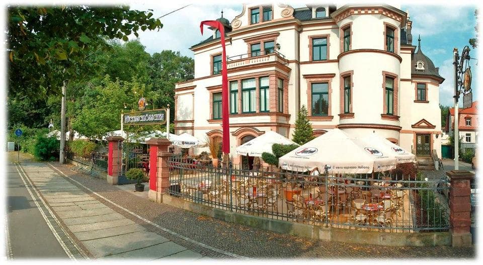Mückenschlösschen Leipzig mit Biergarten
