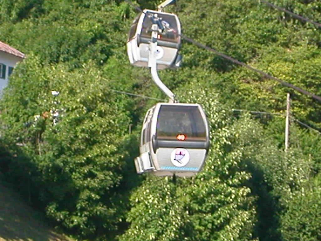 telecabine in partenza