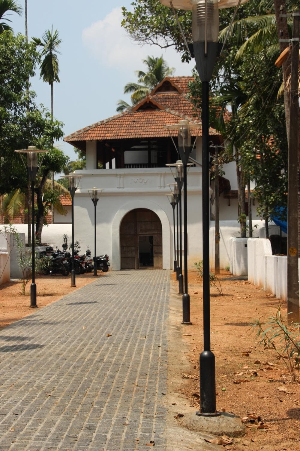 The Entrance to the Paliam Palace