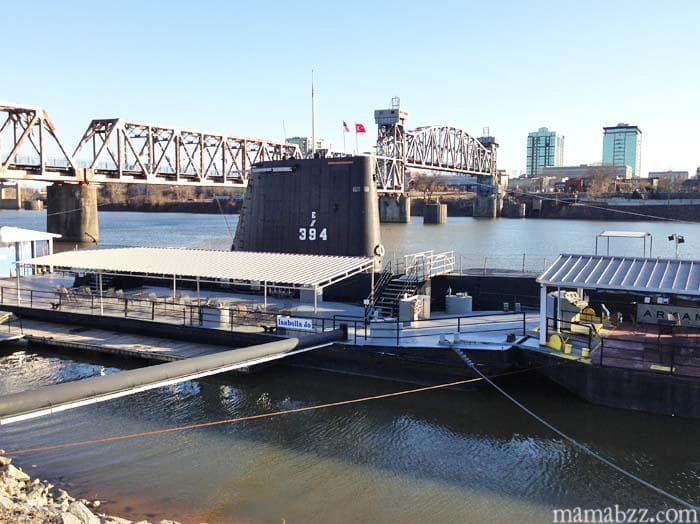 USS Razorback submarine in Little Rock, Arkansas