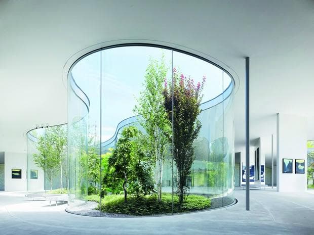 Glazed garden.