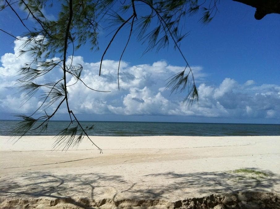 public beach