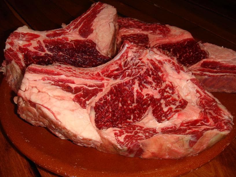 Chuleton de Vaca Gallega.