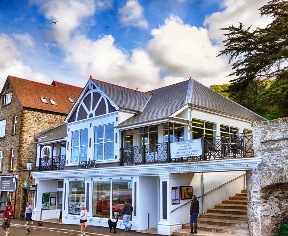 Exmoor National Park Centre, Lynmouth Pavilion.