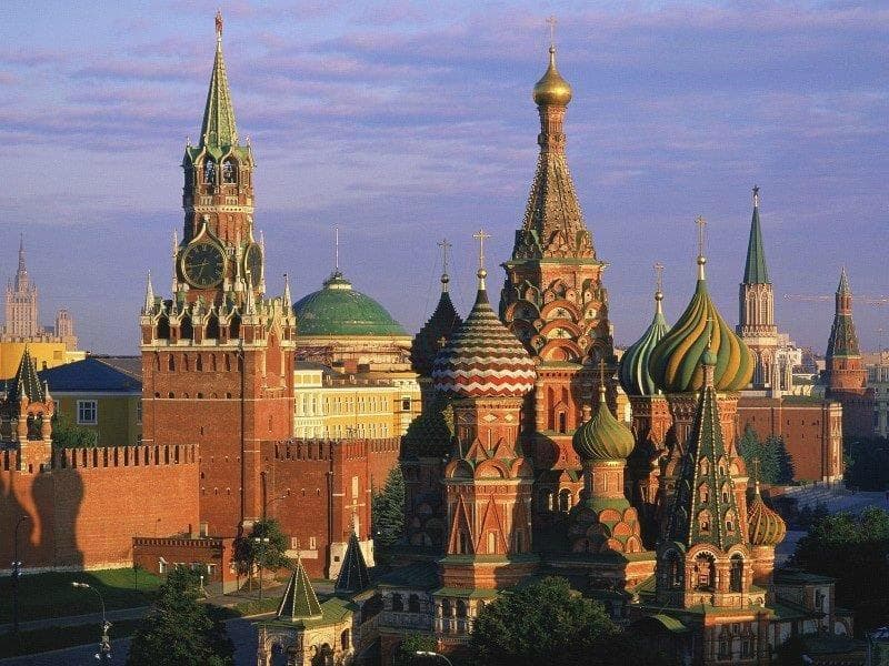 Vista panoramica do Kremlin