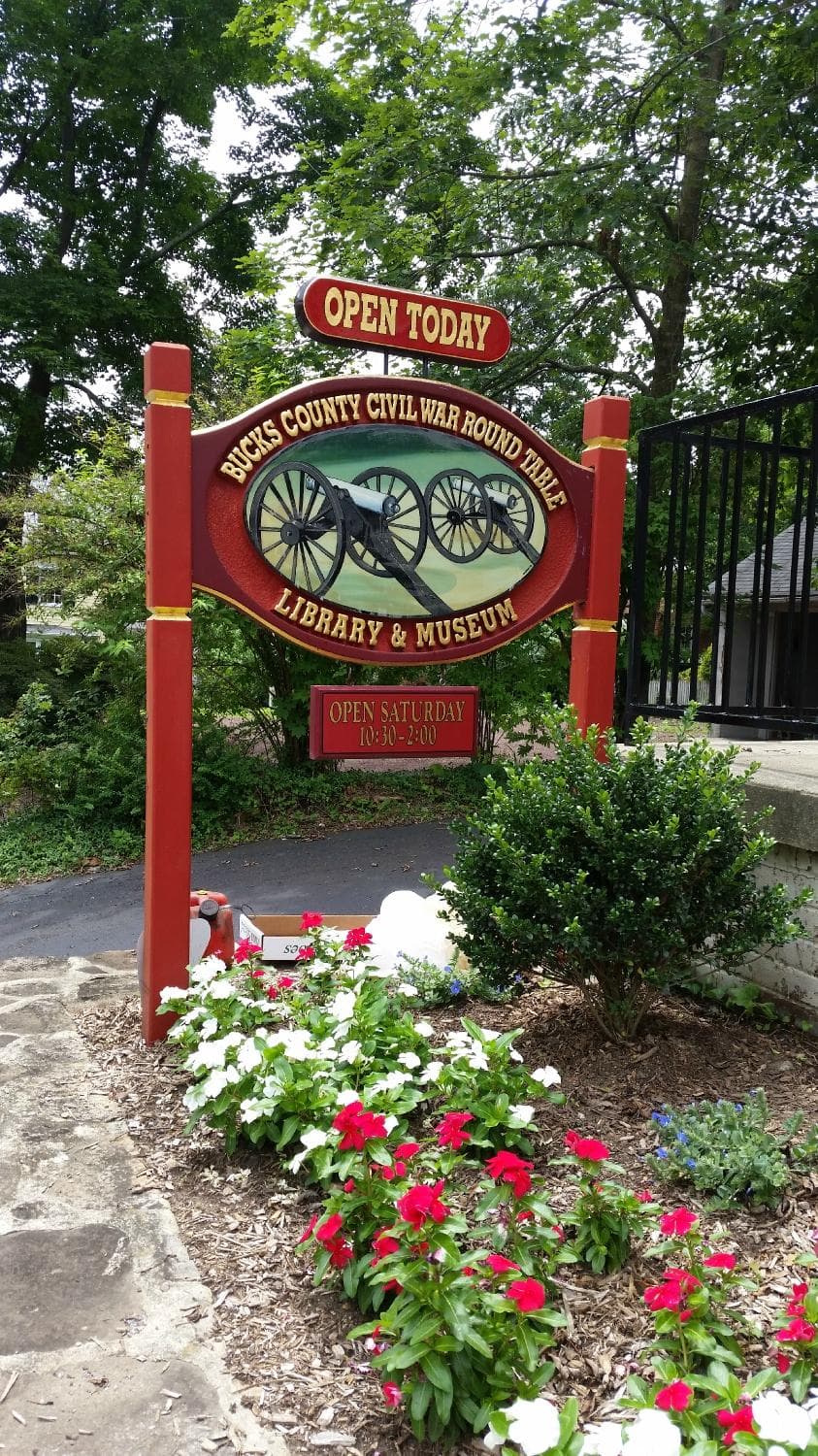 Civil War Museum sign