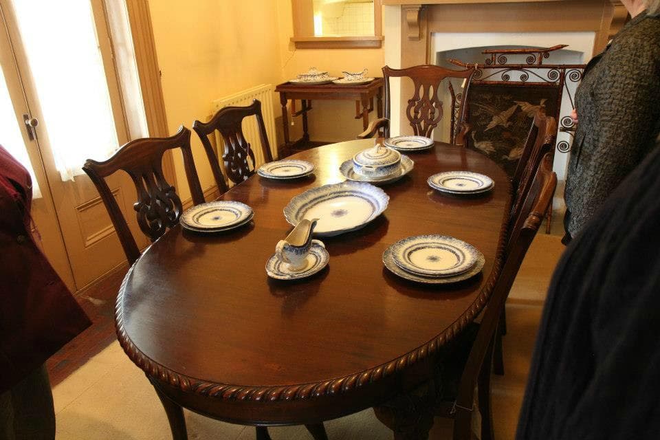 Old dining table