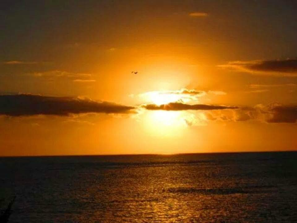 Sunset at Cypremort Point