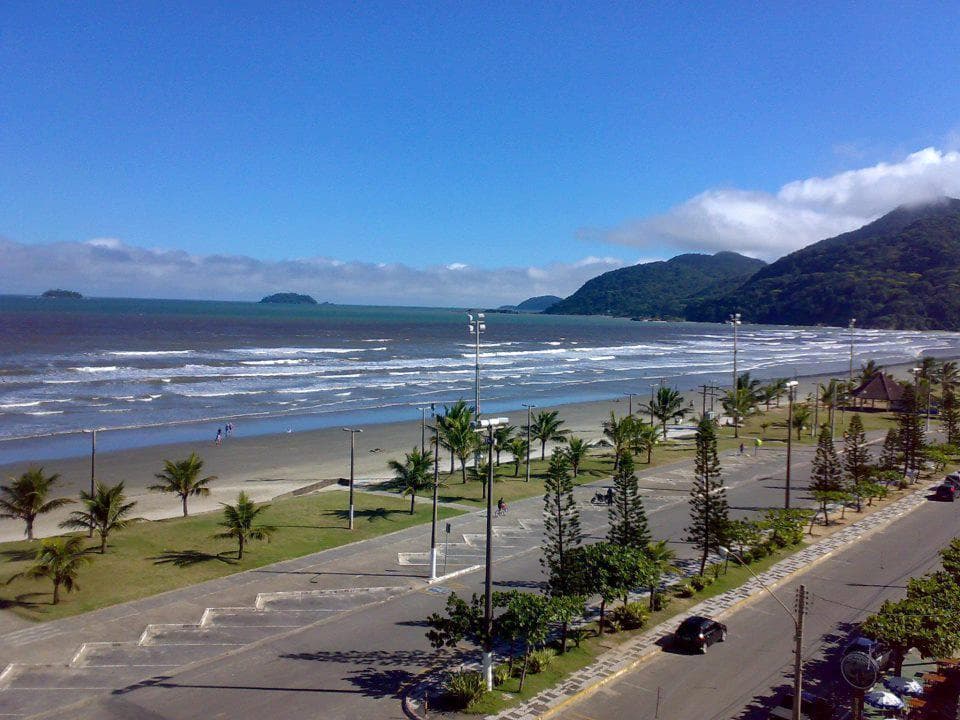 Praia do Centro de Peruíbe