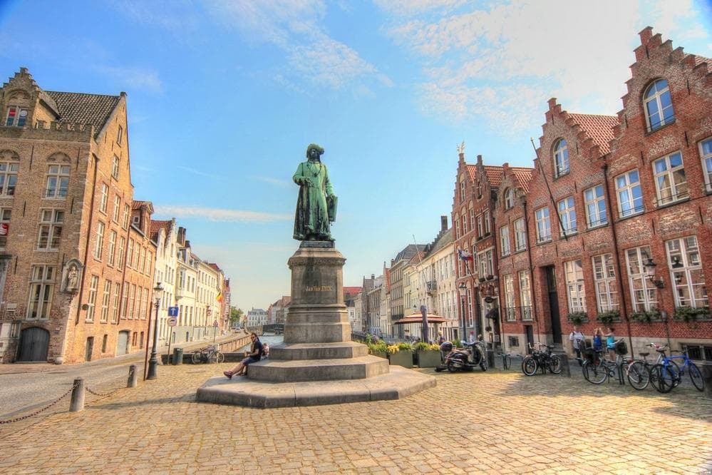 THis is the Jan Van Eyck Square