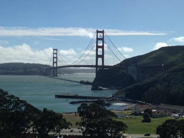 View from a Hike Around Fort Baker