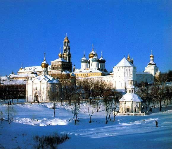 Лавра. Зима.