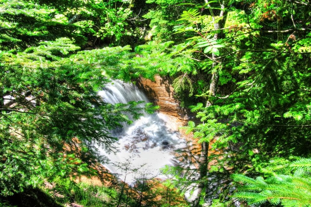 First view of these falls