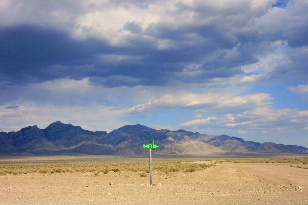 Area 51 signs