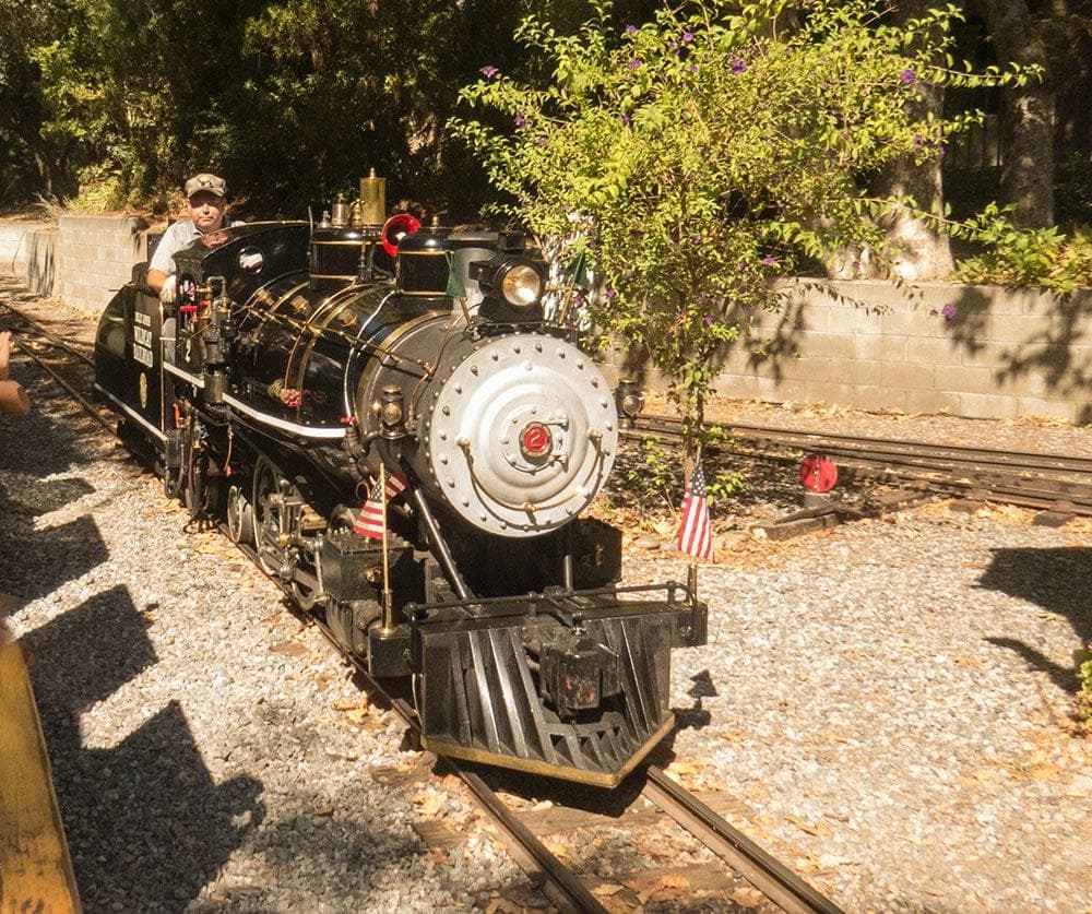 The steam locomotive 2