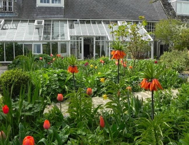 The garden view of Monks House