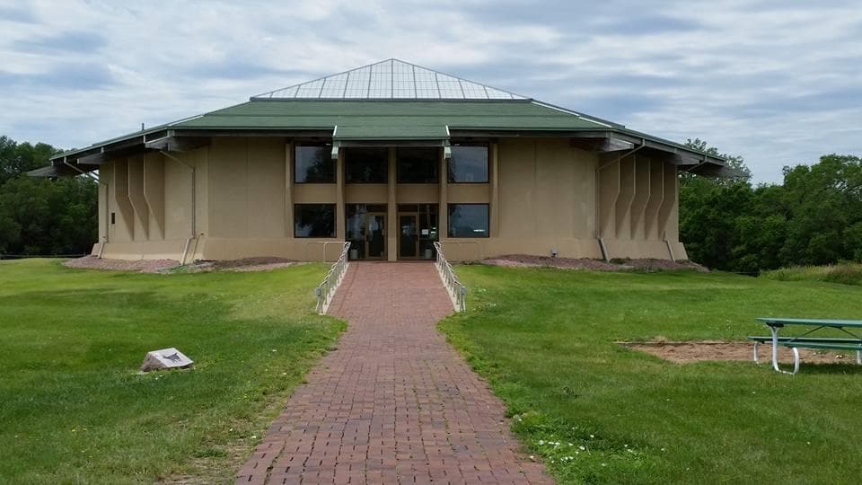 entance to the archeodome