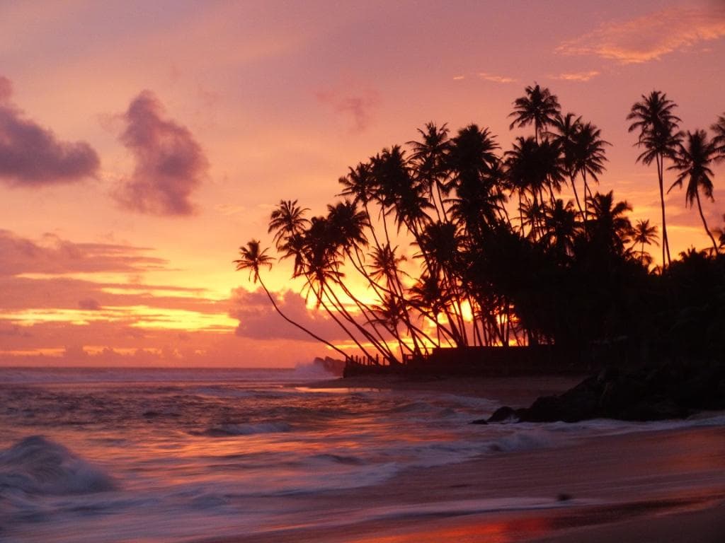 beautiful mihiripenna sunset