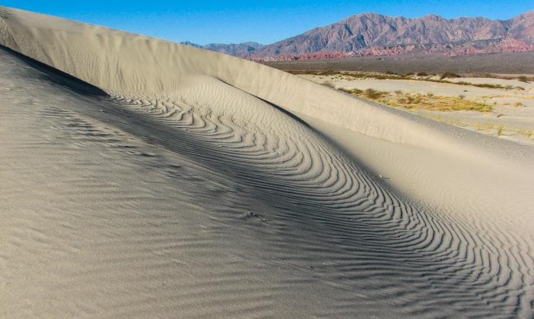 Los médanos de Cafayate