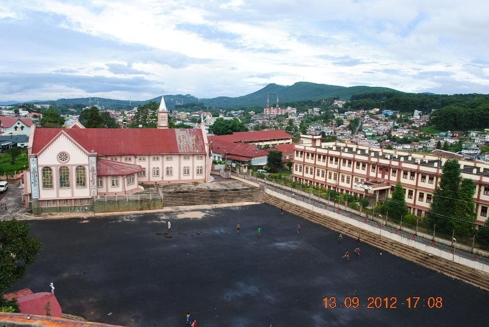 view from the walkway
