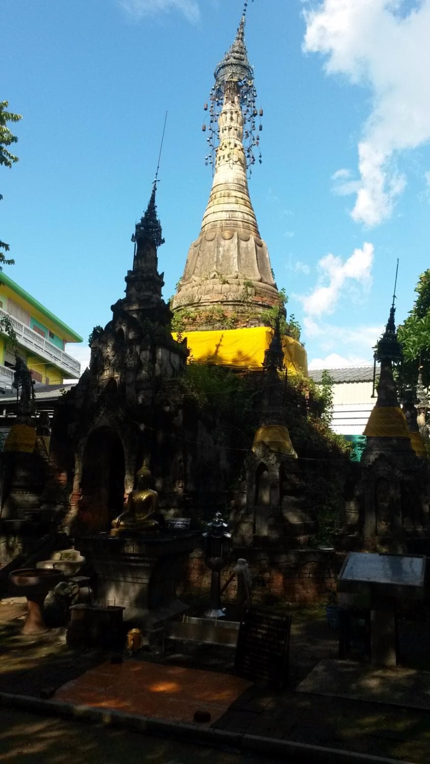 Lo chedi posto affianco al wat