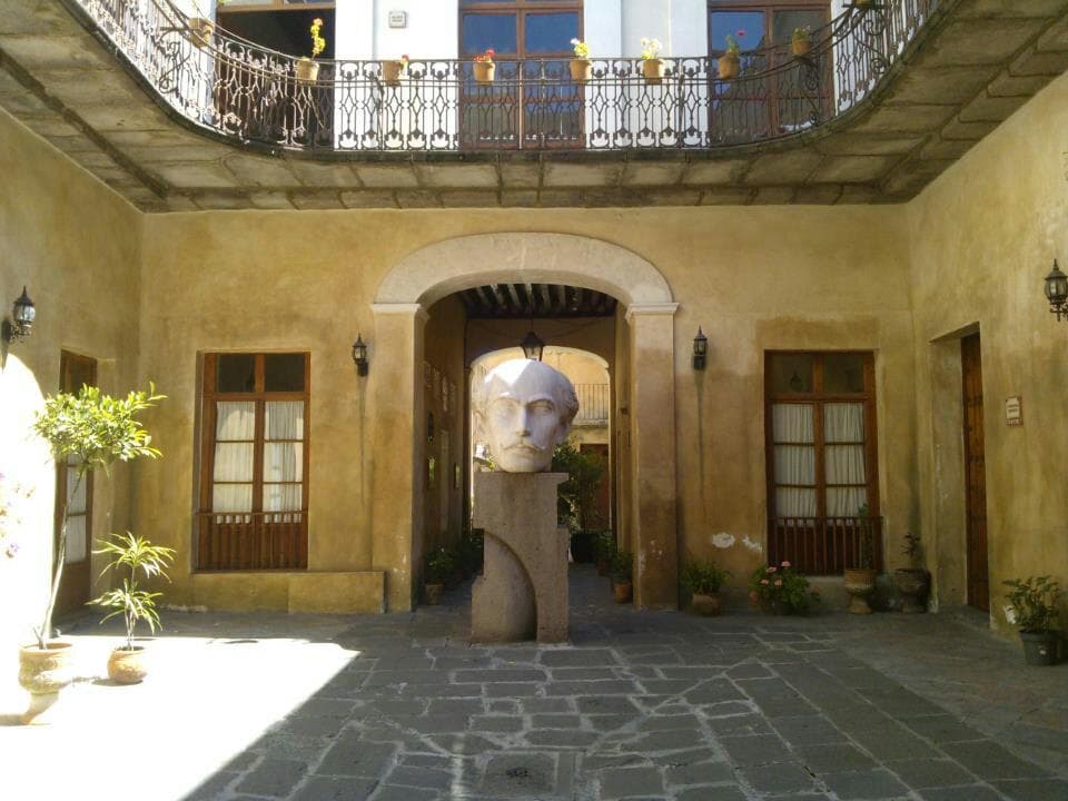 Casa con patio muy abierto
