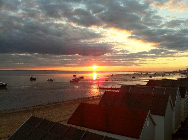Beautiful sunsets here.