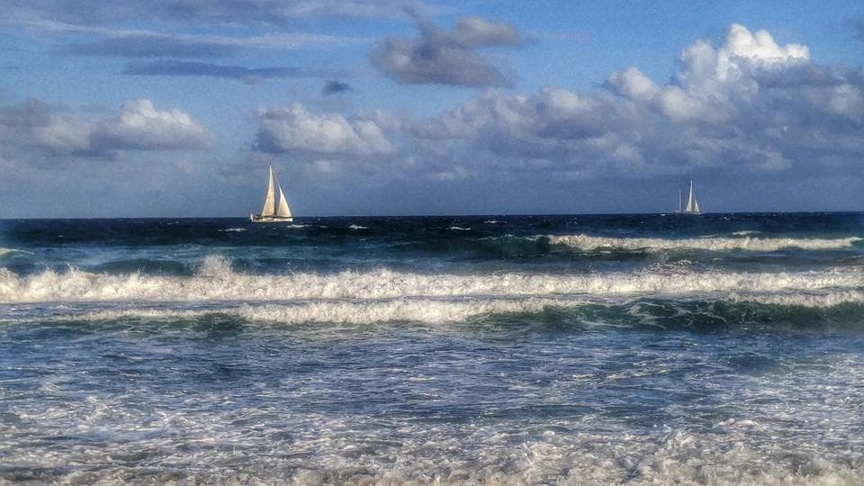 View from Beach