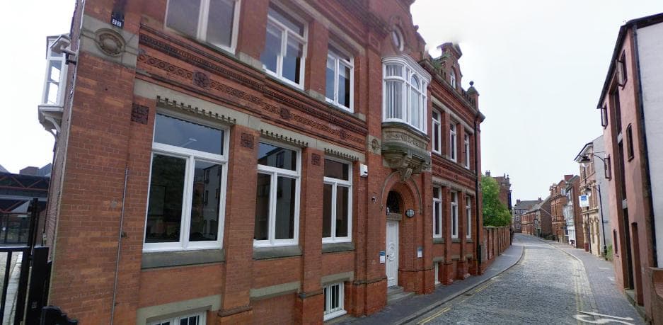 Front entrance to Oriel Chambers