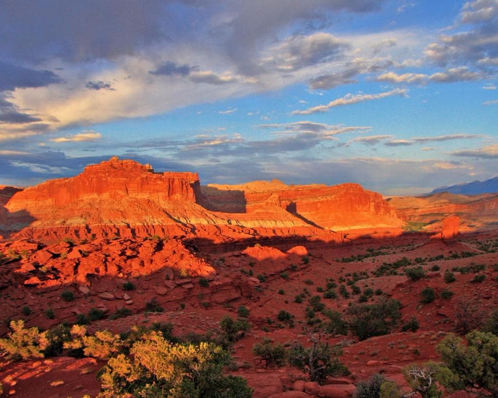 Sunset on Capitol Reef
