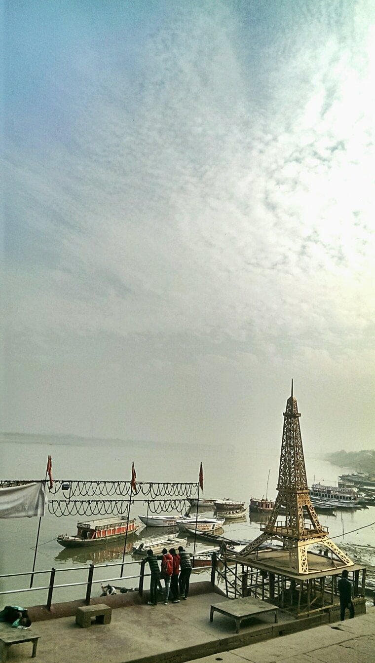 #Tulsi ghat #model of  Eifel tower