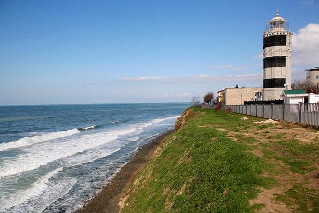 Набережная  курорта Анапа