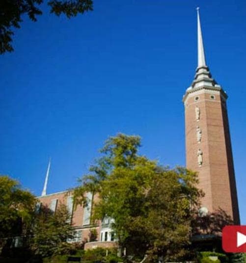 Wittenberg's Weaver Chapel: source: wittenberg.edu