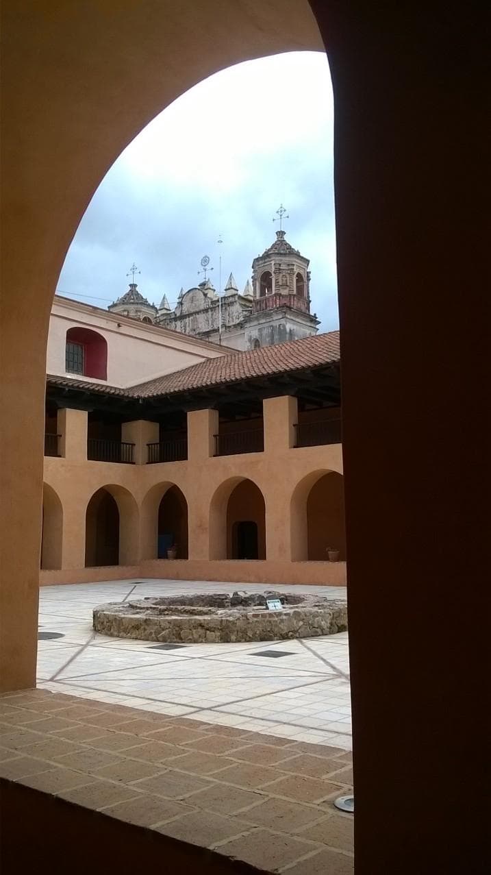 A view from the courtyard