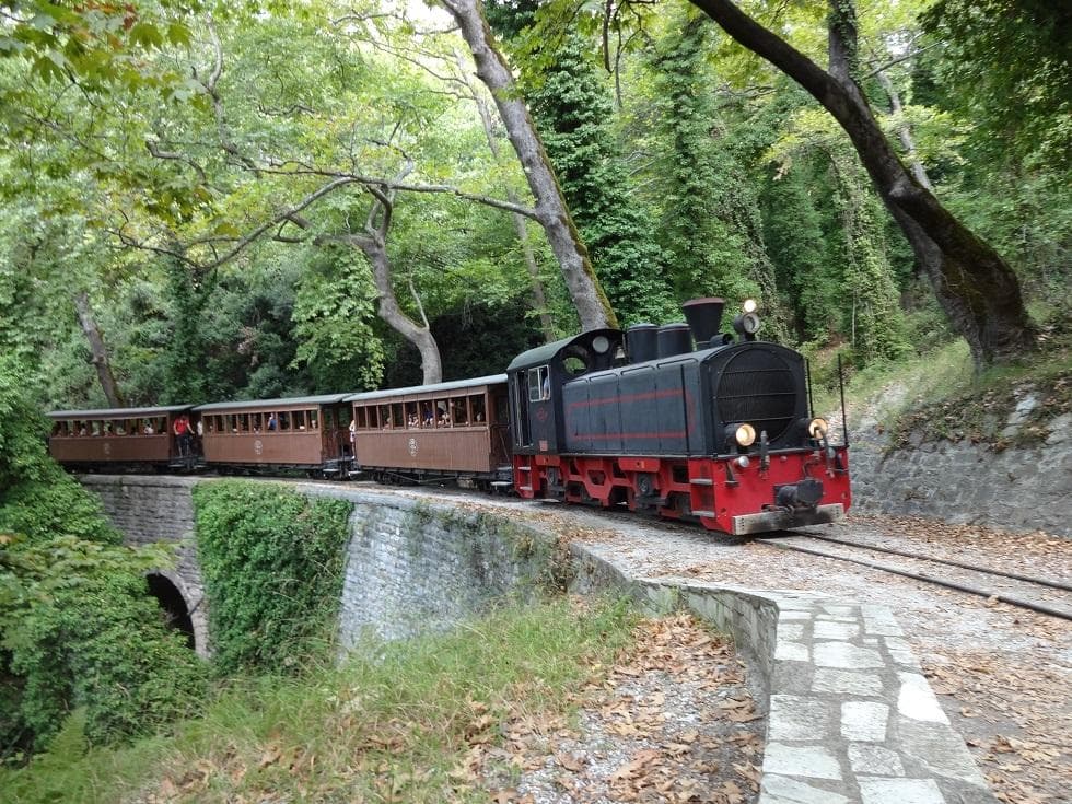 Ano Lechonia Pelion Train Station