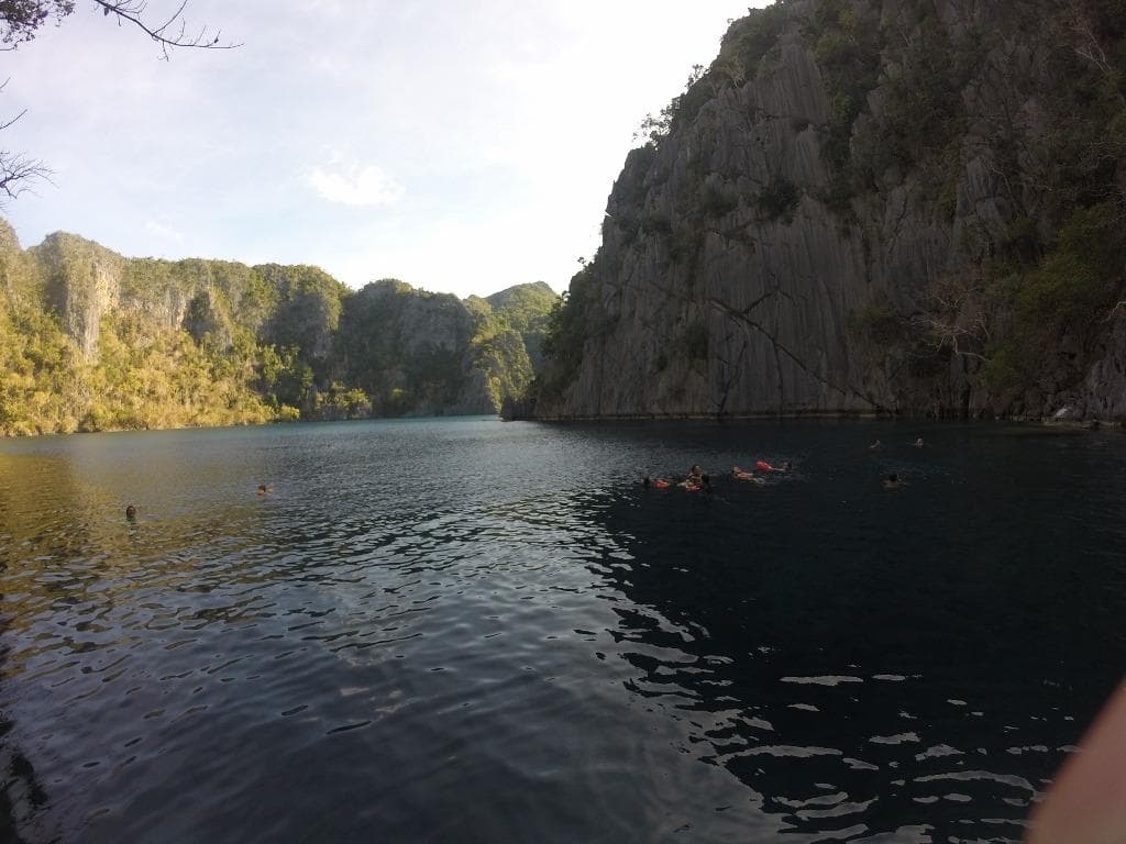 Swimming in Baracuda Lake