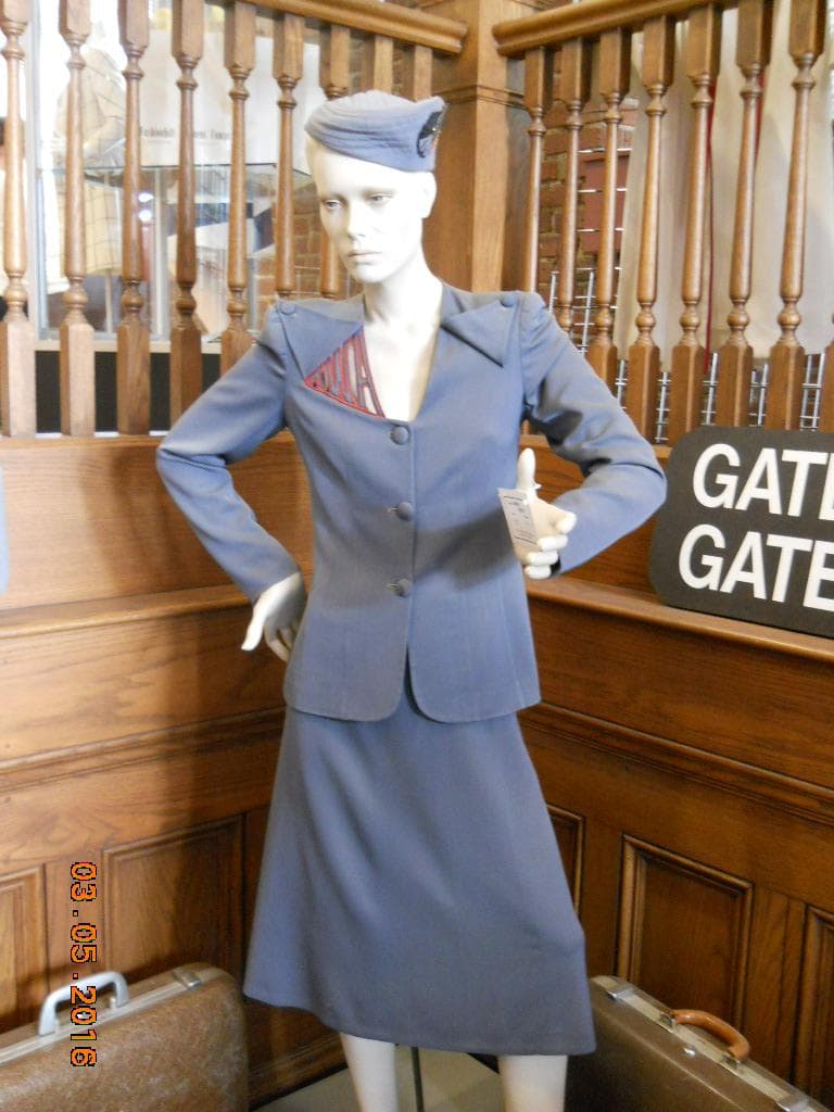 Sample of TWA Uniforms made in KC