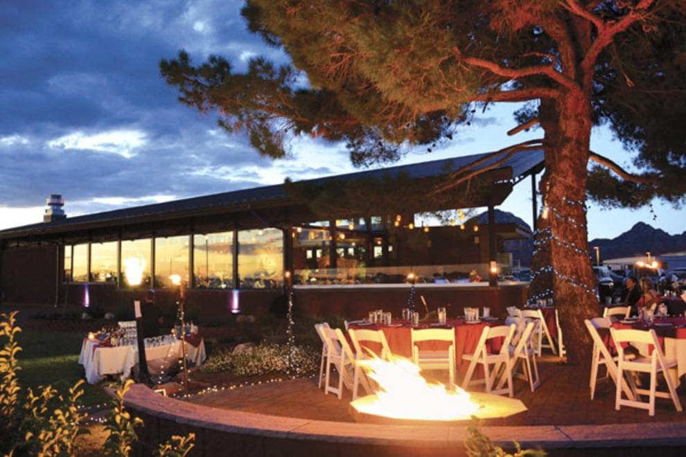 Nothing is more relaxing than watching the sunset here at Mesa Grill Sedona.  Request to be in t