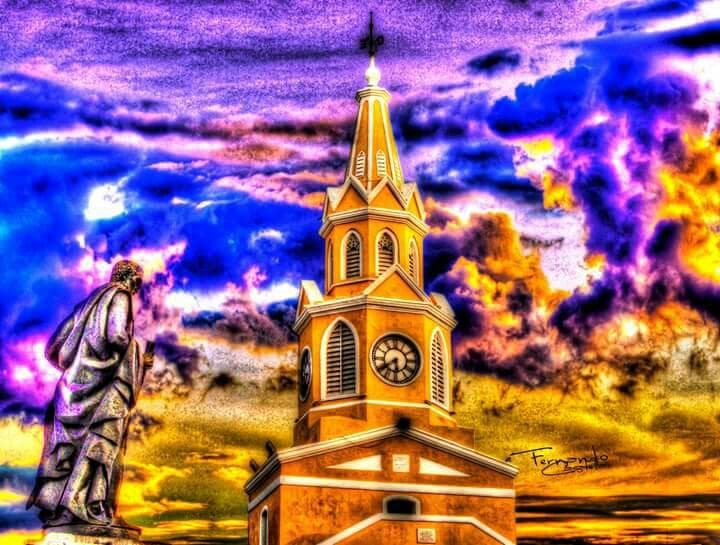 The clock | in the Cartagena .