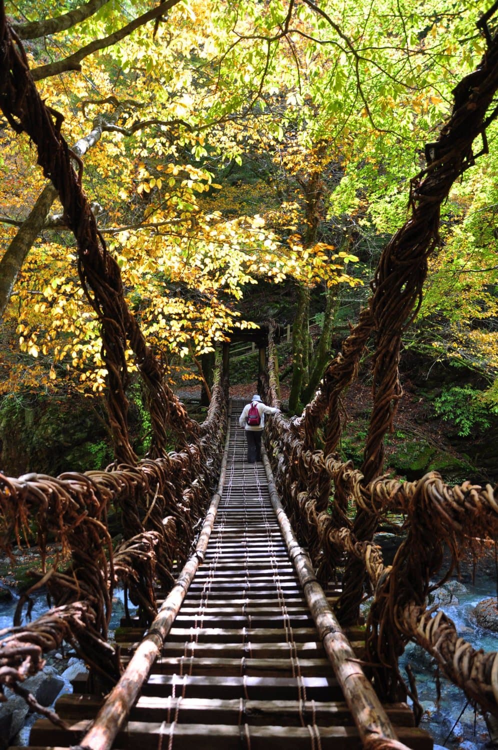 男橋は高さが結構あるので、ちょっと怖いです（笑）