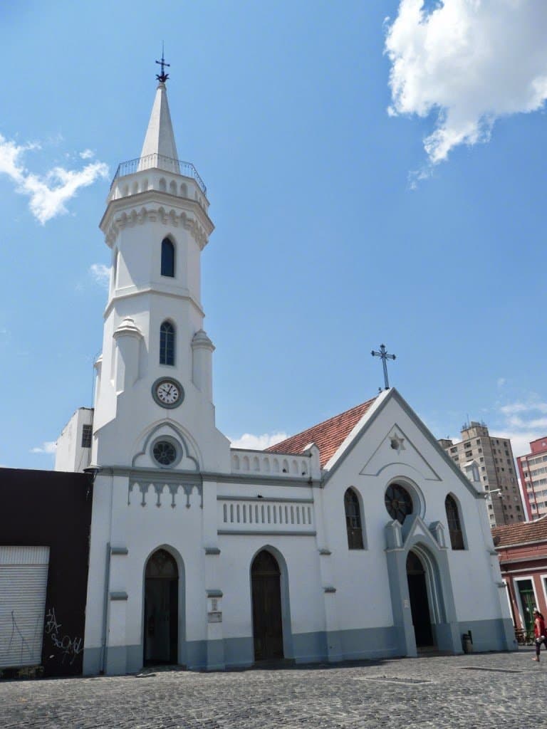 Vista externa do museu que fica no Largo da Ordem