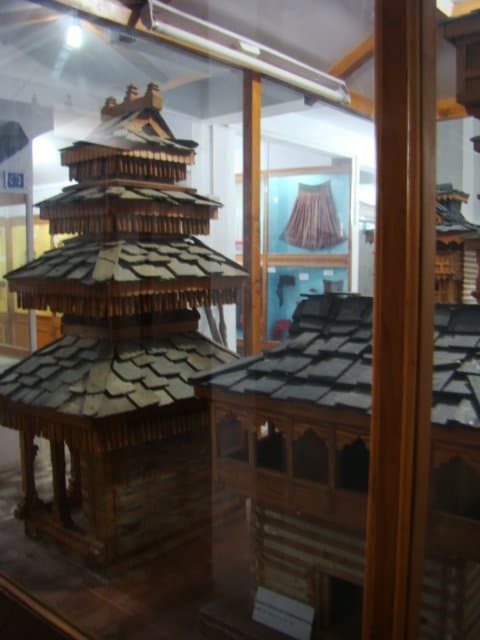 Small scale models of local Himachali architecture