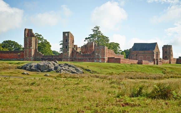 Bradgate House - the earliest brick-built great house in England.