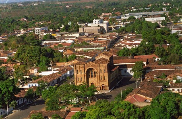Vista da Parte histórica da cidade