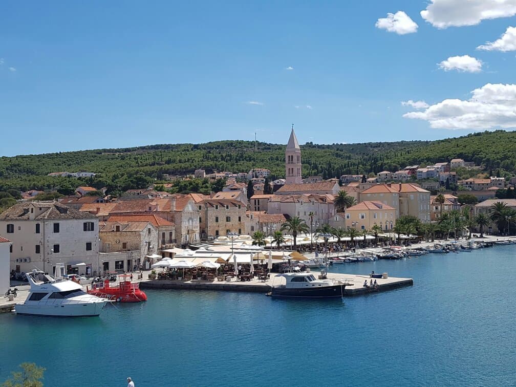 Supetar Old Town and Riva