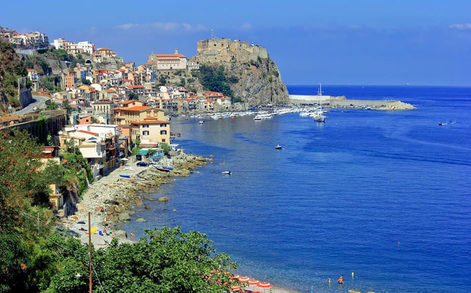 vista del alto di Chianalea