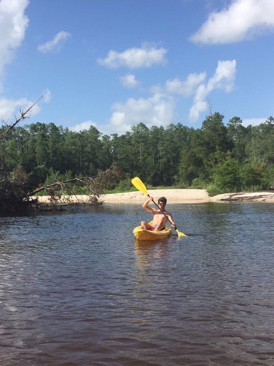 you can kayak