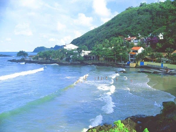 Praia linda e gostosa, pouco frequentada. Muito tranquila